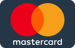 Mastercard debit and credit cards accepted