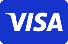 Visa debit and credit cards accepted